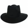 Teardrop Wool Felt Western Hat