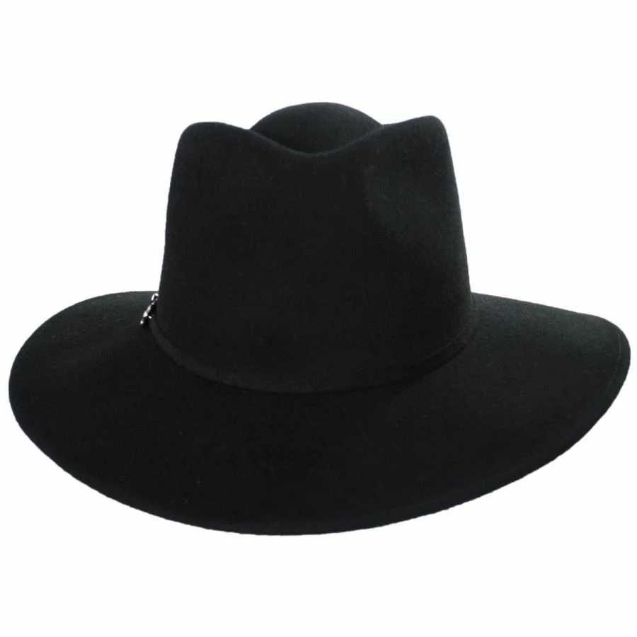 Teardrop Wool Felt Western Hat