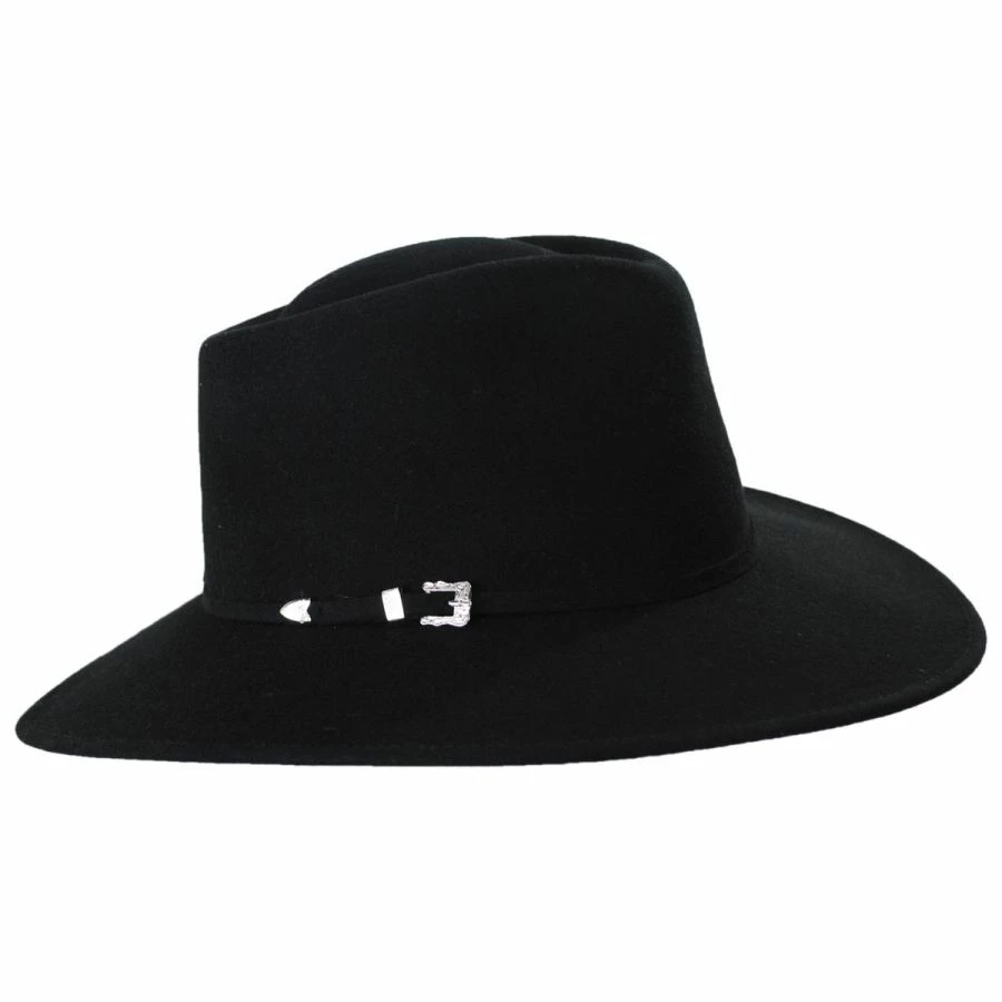 Teardrop Wool Felt Western Hat - Image 2