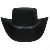 Stetson John Wayne Chinook Wool Felt Gambler Hat