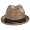 Coconut Straw Stingy Fedora Hat