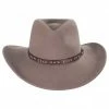 Broken Arrow Wool Felt Western Hat