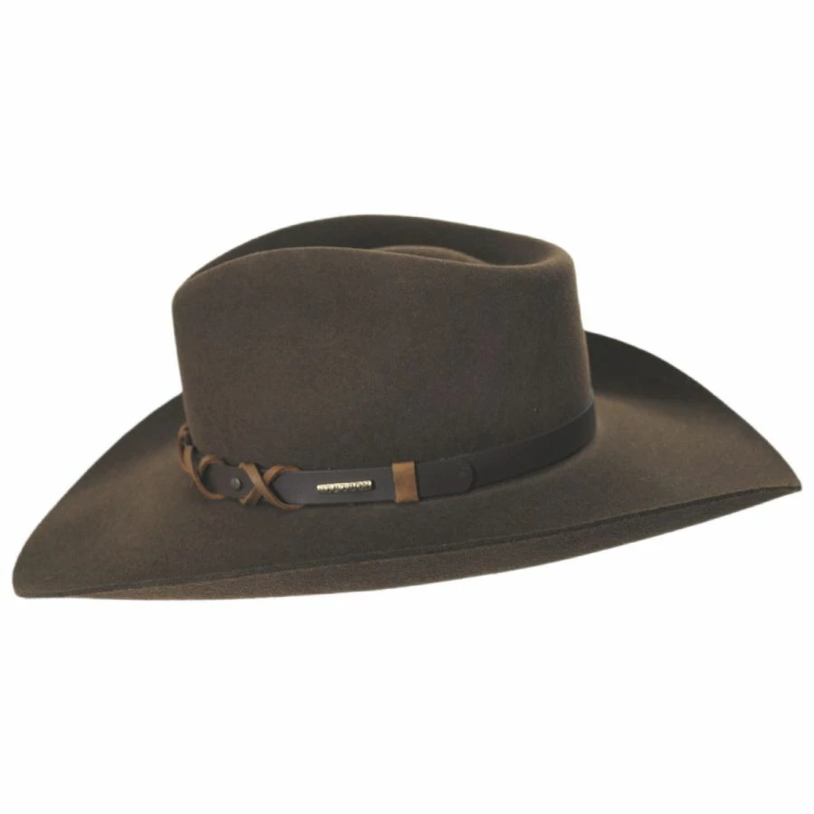 Stetson John Wayne Blackthorne Wool Felt Western Hat - Image 2