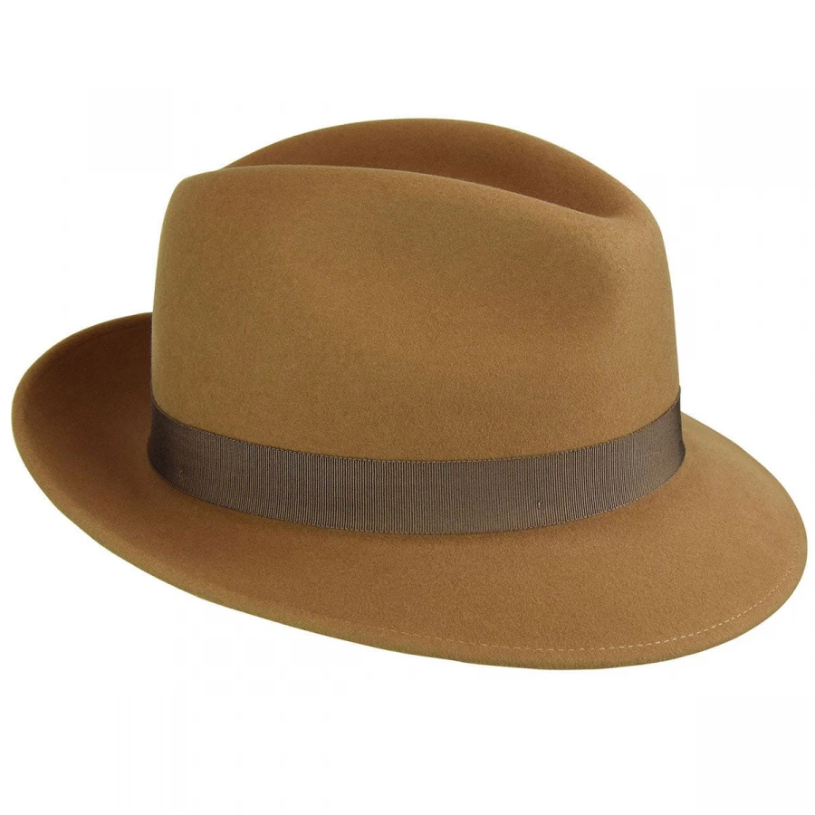 Winters Elite Wool Felt Fedora Hat 1 Winters Elite Wool Felt Fedora Hat