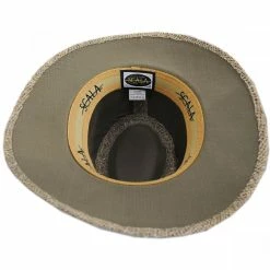 Scala Quest Seagrass Straw Safari Fedora Hat 5 Scala Quest Seagrass Straw Safari Fedora Hat -CHARLIE 1 HORSE Shop 393347