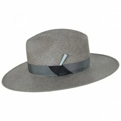 Magness Shantung Straw Fedora Hat 4 Magness Shantung Straw Fedora Hat -CHARLIE 1 HORSE Shop 397329