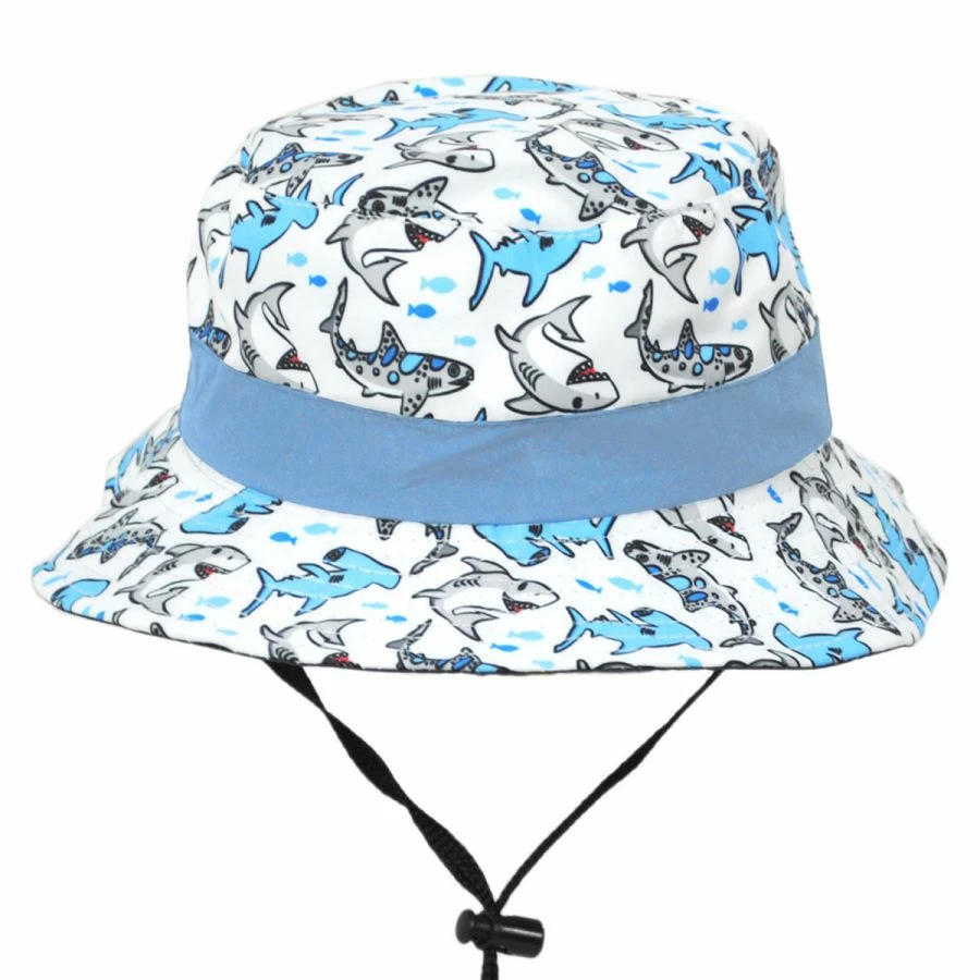 Scala Kids' Thresher Chin Cord Bucket Hat 1 Scala Kids' Thresher Chin Cord Bucket Hat