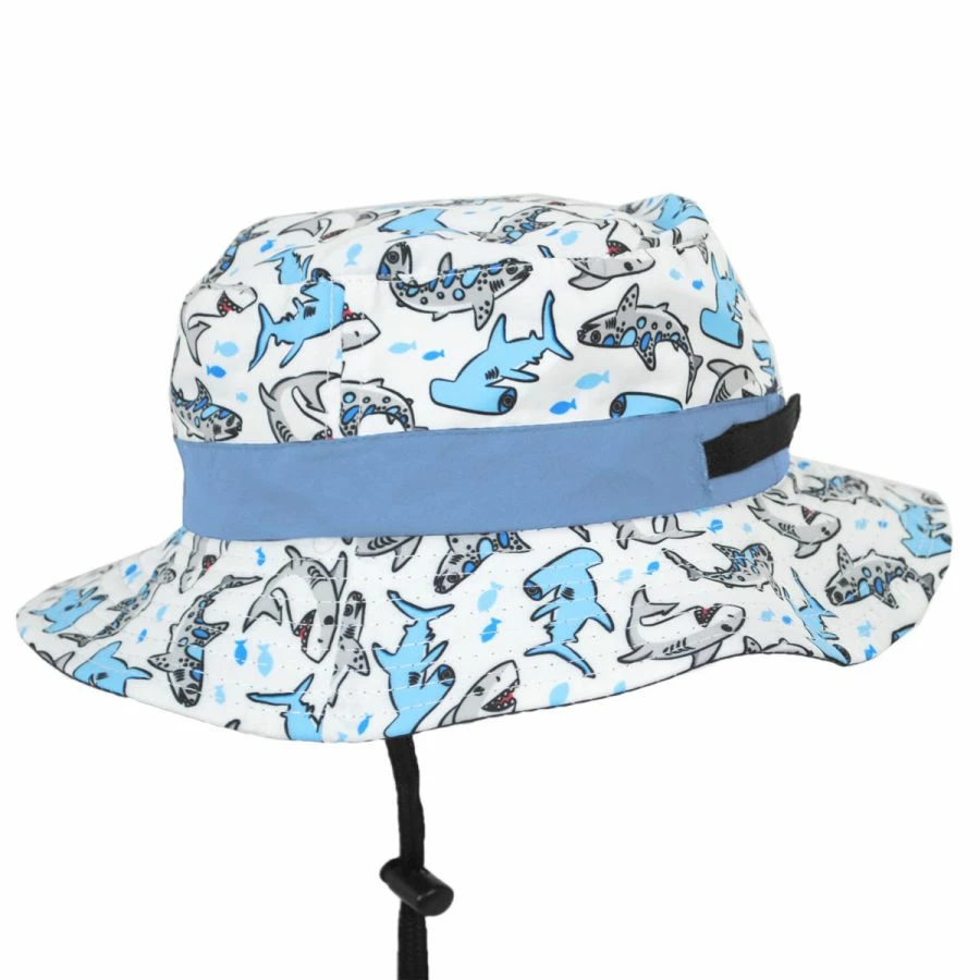 Scala Kids' Thresher Chin Cord Bucket Hat 2 Scala Kids' Thresher Chin Cord Bucket Hat - Image 2