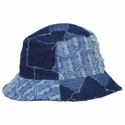 Alternative view of Kangol Patchwork Mashup Denim Cotton Bucket Hat