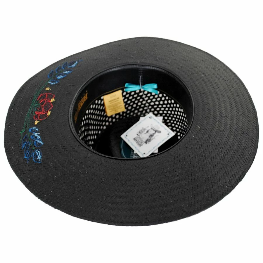 RENEGADE Merit Toyo Straw Fedora Hat 3 RENEGADE Merit Toyo Straw Fedora Hat - Image 3