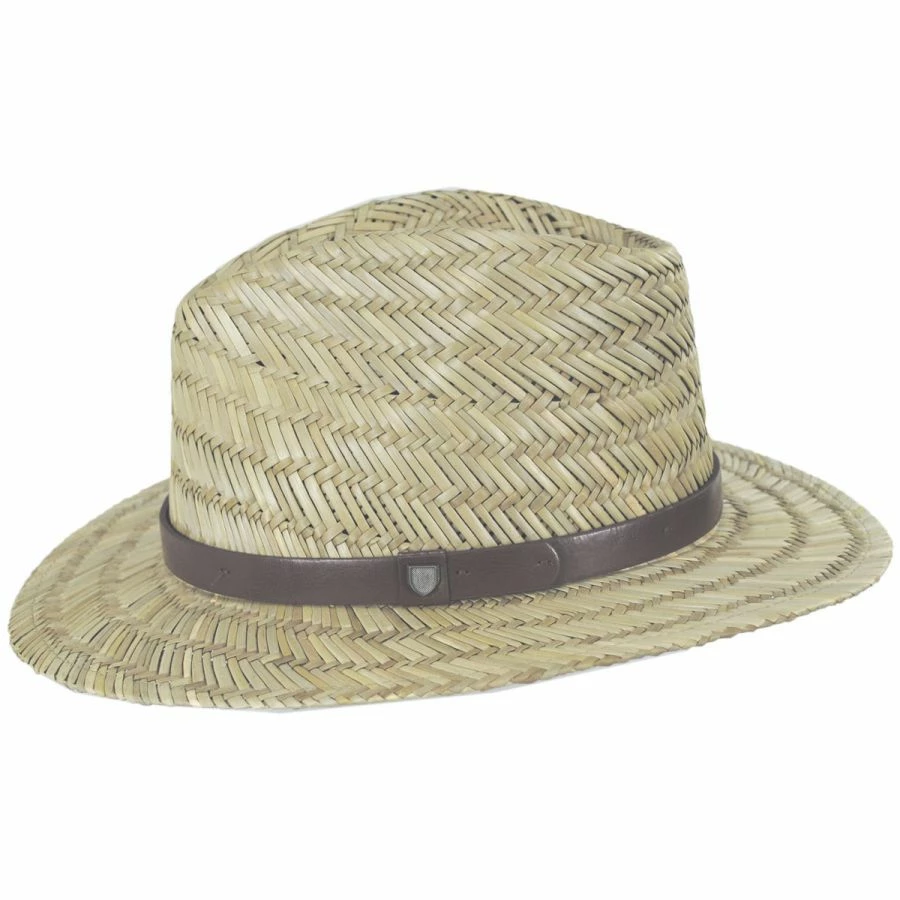 Messer Resort Rush Straw Fedora Hat 2 Messer Resort Rush Straw Fedora Hat - Image 2