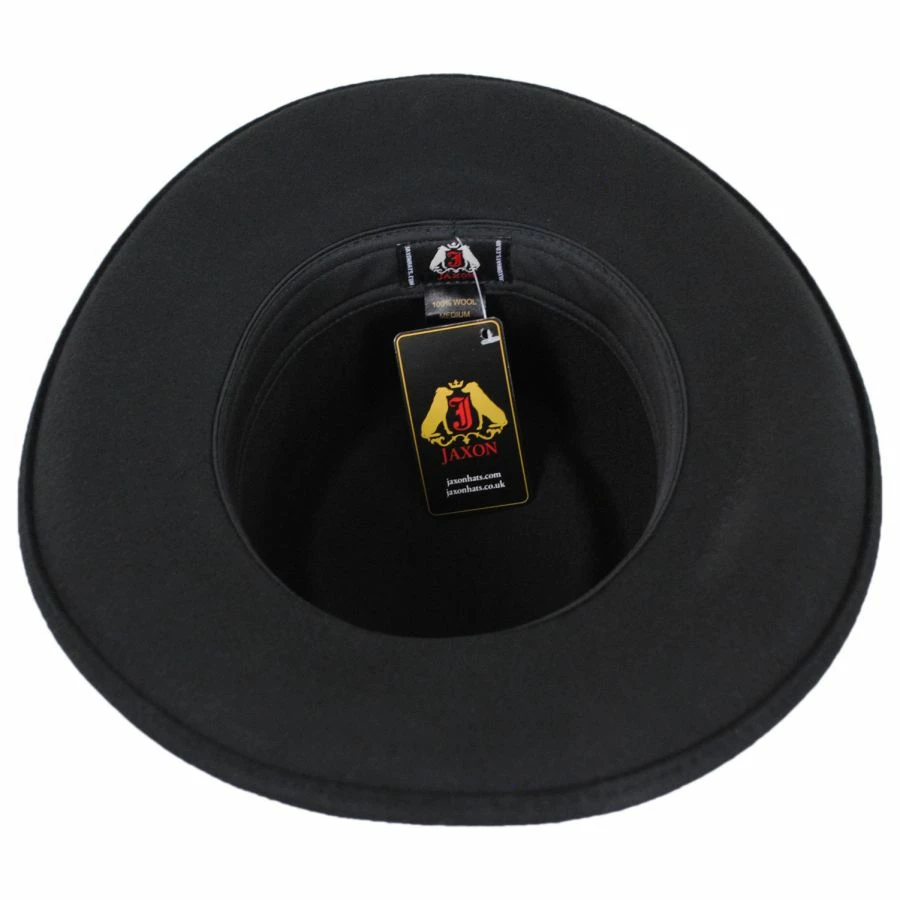 Crossfire Wool Felt Gambler Hat 3 Crossfire Wool Felt Gambler Hat - Image 3