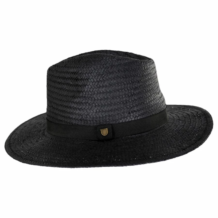Passage Wheat Straw Fedora Hat 2 Passage Wheat Straw Fedora Hat - Image 2