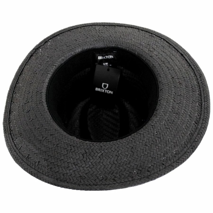 Passage Wheat Straw Fedora Hat 3 Passage Wheat Straw Fedora Hat - Image 3