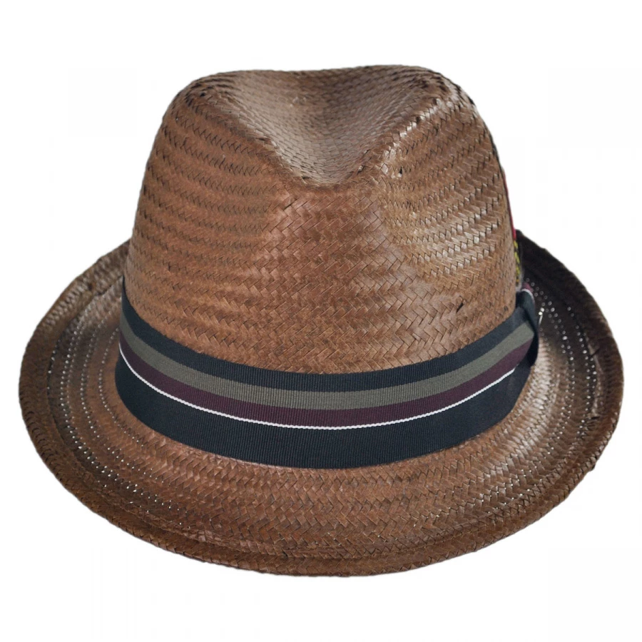 Tribeca Toyo Straw Trilby Fedora Hat 1 Tribeca Toyo Straw Trilby Fedora Hat