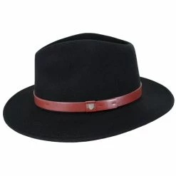 Alternative view of Messer Wool Felt Fedora Hat