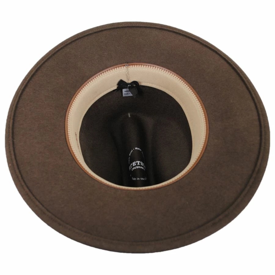 Stetson Mitchum Crushable Wool Felt Western Hat - Image 3
