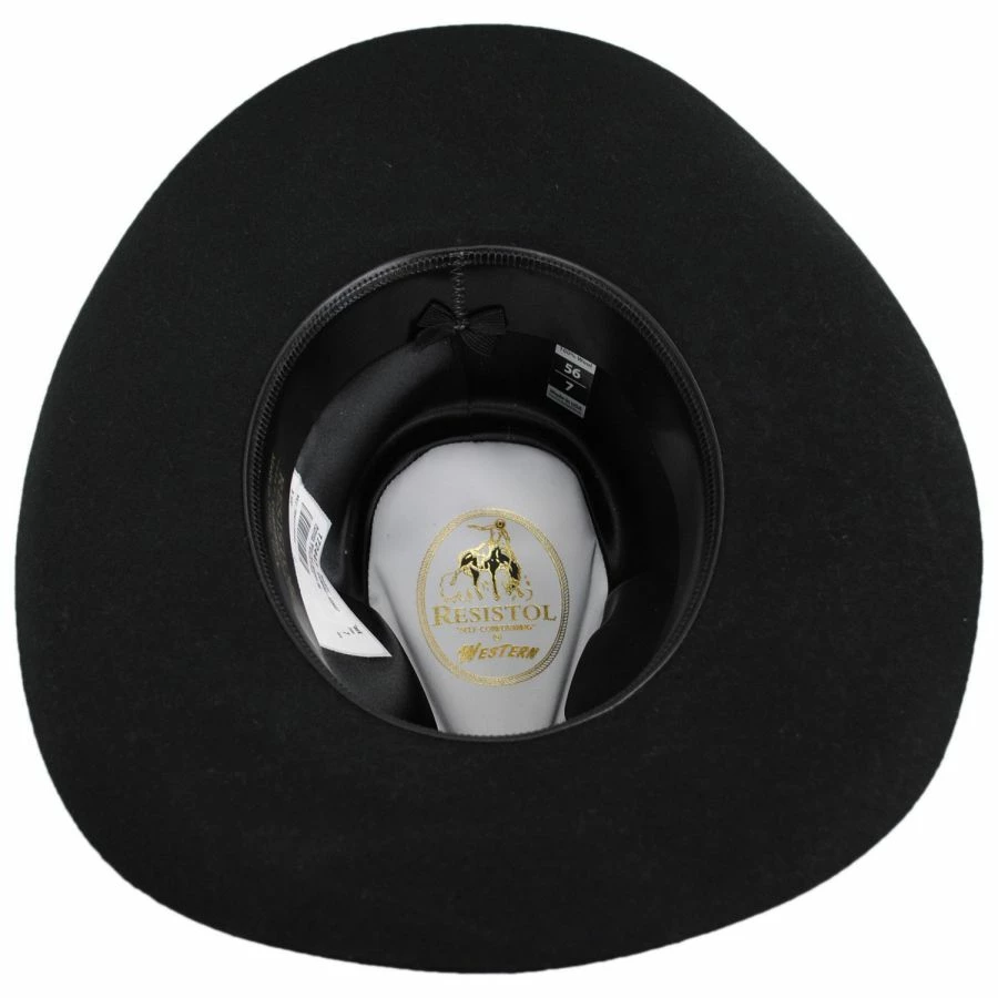 Briscoe Wool Felt Western Hat 3 Briscoe Wool Felt Western Hat - Image 3