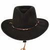 Stetson Wildwood Crushable Wool Felt Outback Hat