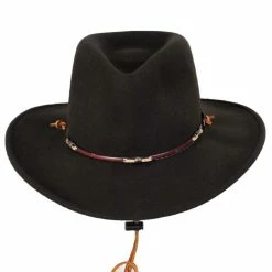 Stetson Wildwood Crushable Wool Felt Outback Hat