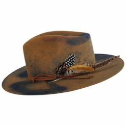 Stetson Retrograde Fur Felt Fedora Hat 4 Stetson Retrograde Fur Felt Fedora Hat -CHARLIE 1 HORSE Shop 411912