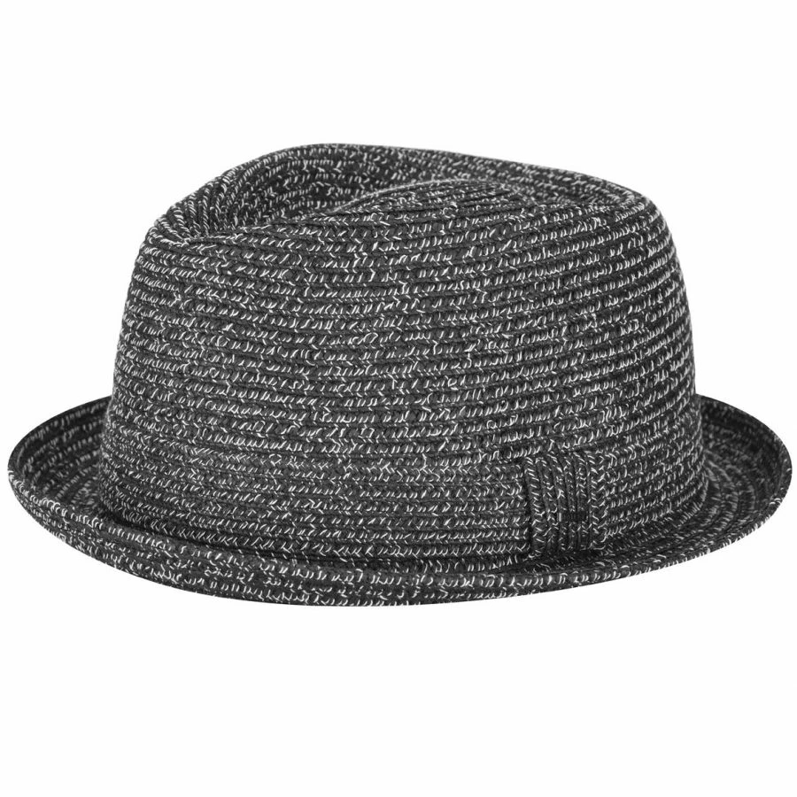 Billy Braided Toyo Straw Fedora Hat 1 Billy Braided Toyo Straw Fedora Hat