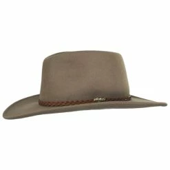 Alternative view of Stetson Sagebrush Crushable Wool Felt Outback Hat