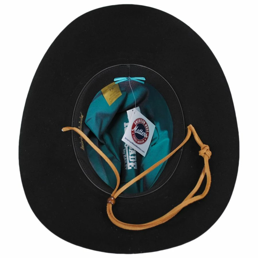 RENEGADE Hickstead Wool Felt Western Hat 3 RENEGADE Hickstead Wool Felt Western Hat - Image 3