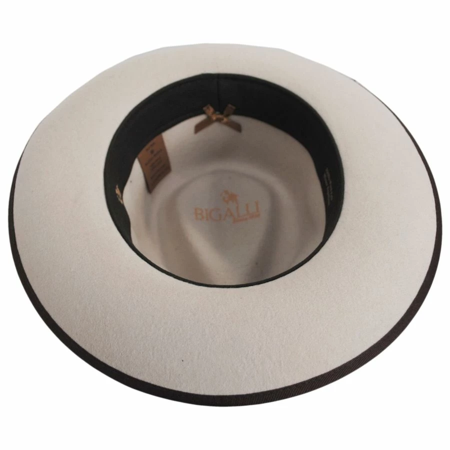 Kellan Wool Felt Fedora Hat 3 Kellan Wool Felt Fedora Hat - Image 3