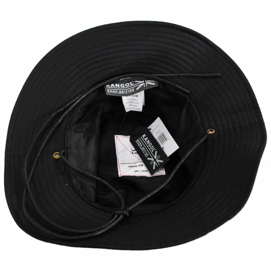 Kangol Reversible Faux Leather Bucket Hat 3 Kangol Reversible Faux Leather Bucket Hat - Image 3