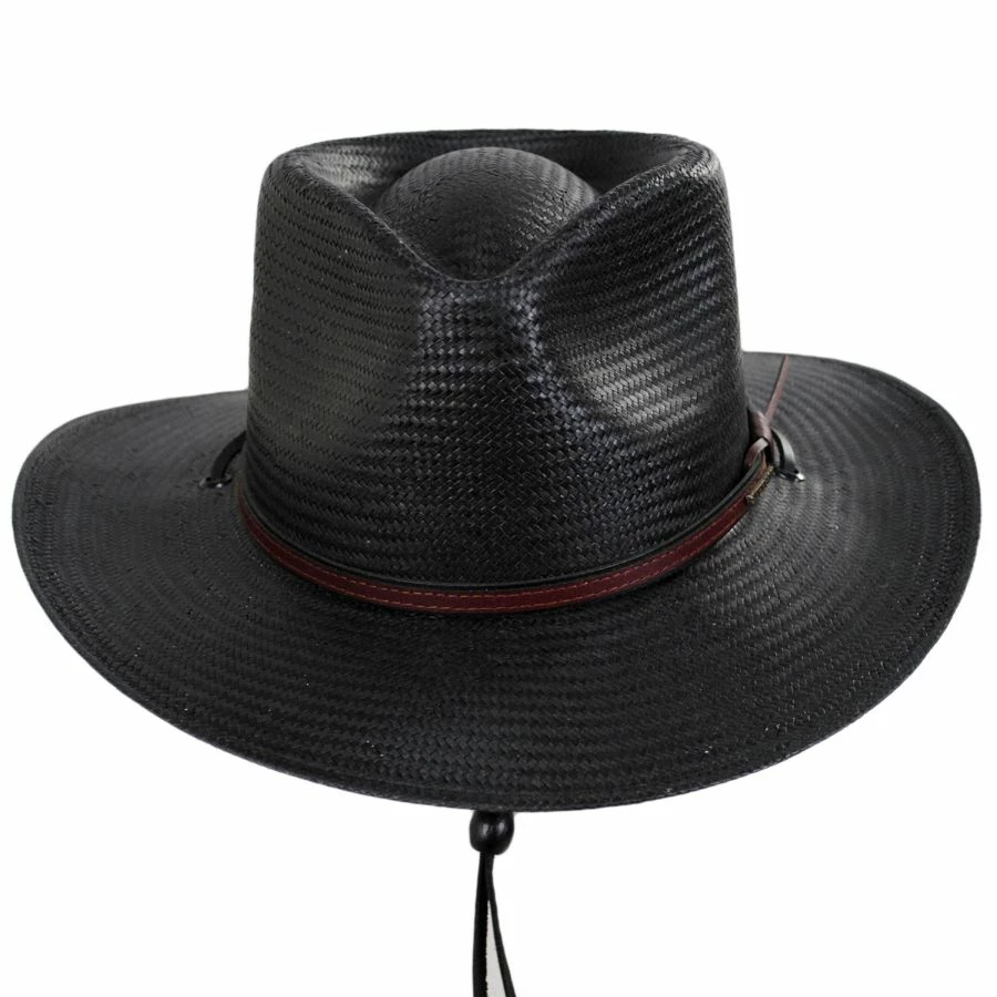 Stetson Belgrade Shantung Straw Outback Hat 1 Stetson Belgrade Shantung Straw Outback Hat