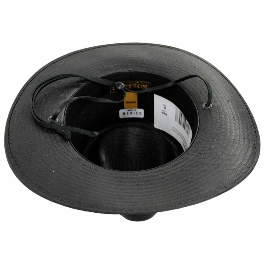 Stetson Belgrade Shantung Straw Outback Hat 3 Stetson Belgrade Shantung Straw Outback Hat - Image 3