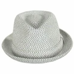 Billy Toyo Straw Braid Fedora Hat