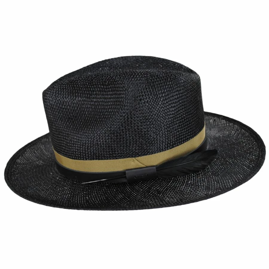 Braylon Sisal LiteStraw Fedora Hat 2 Braylon Sisal LiteStraw Fedora Hat - Image 2