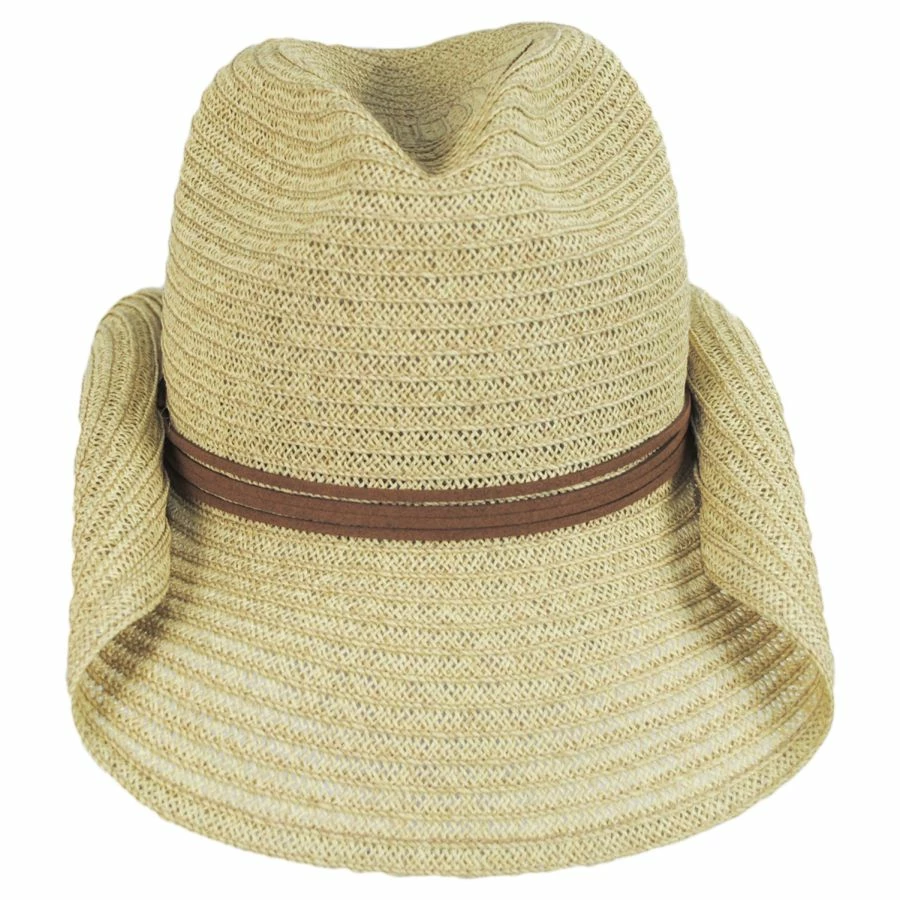 Nixie Braided Toyo Straw Western Hat 1 Nixie Braided Toyo Straw Western Hat