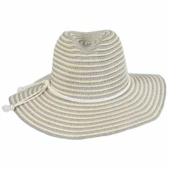 Ilene Braided Toyo Straw Safari Fedora Hat