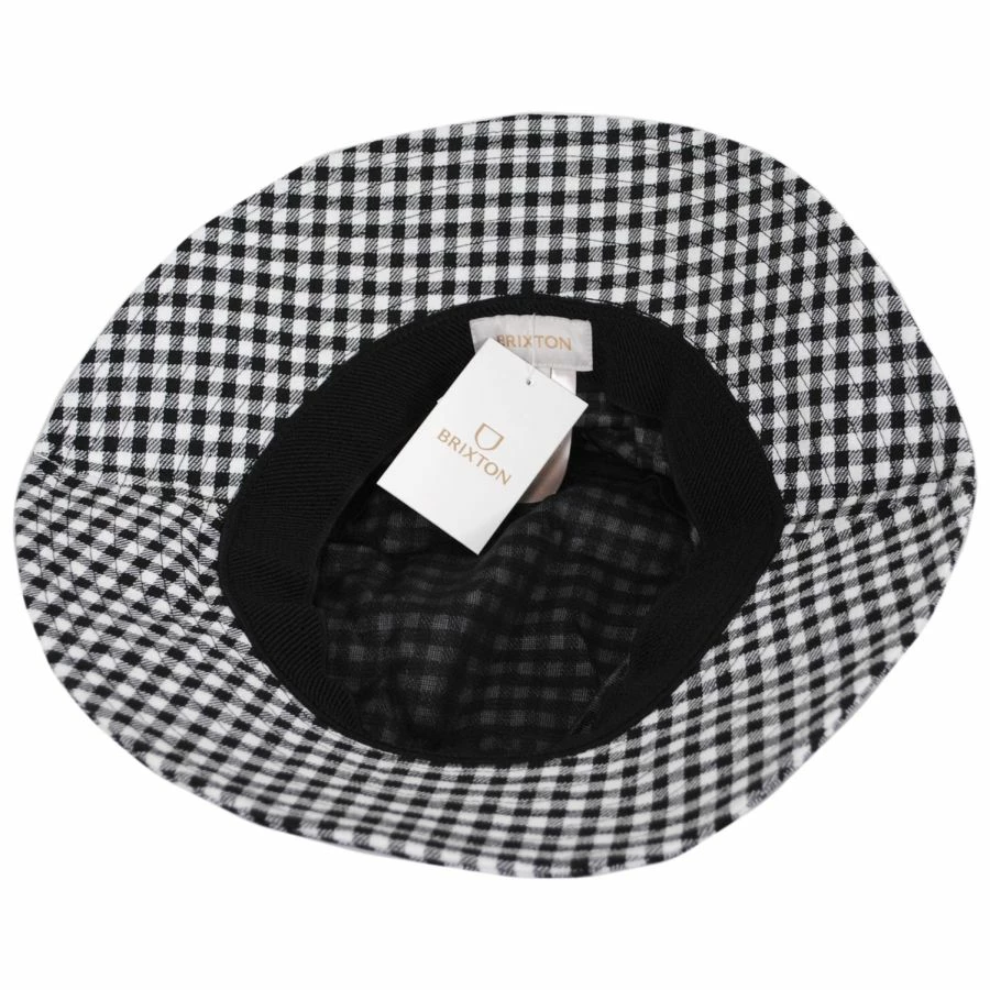 Petra Two-Tone Packable Cotton Bucket Hat - Image 3