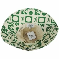 Holiday Retro Cotton Bucket Hat - White/Green 5 Holiday Retro Cotton Bucket Hat - White/Green -CHARLIE 1 HORSE Shop 431661