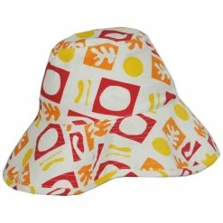Holiday Retro Cotton Bucket Hat - White/Red -CHARLIE 1 HORSE Shop 431718