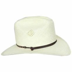 Alternative view of Dalhart Raindura Straw Western Hat