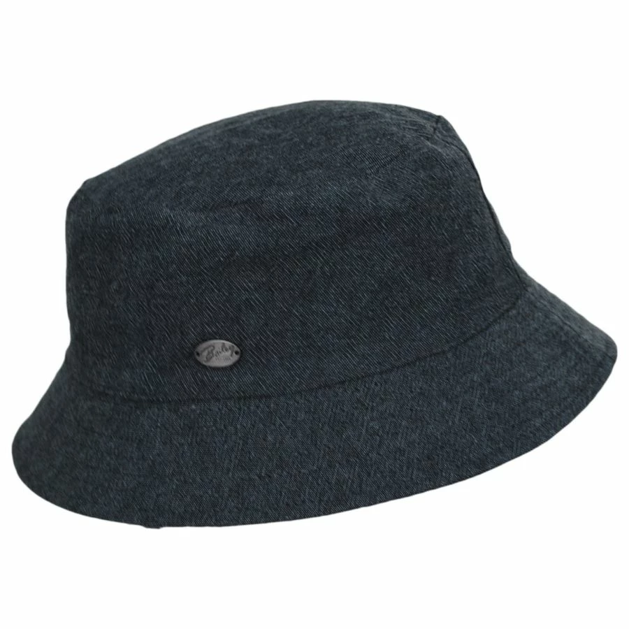 Witter Cotton And Linen Bucket Hat 2 Witter Cotton And Linen Bucket Hat - Image 2