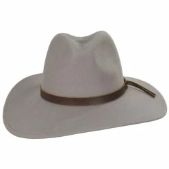Field Proper Wool Felt Fedora Hat - Tan