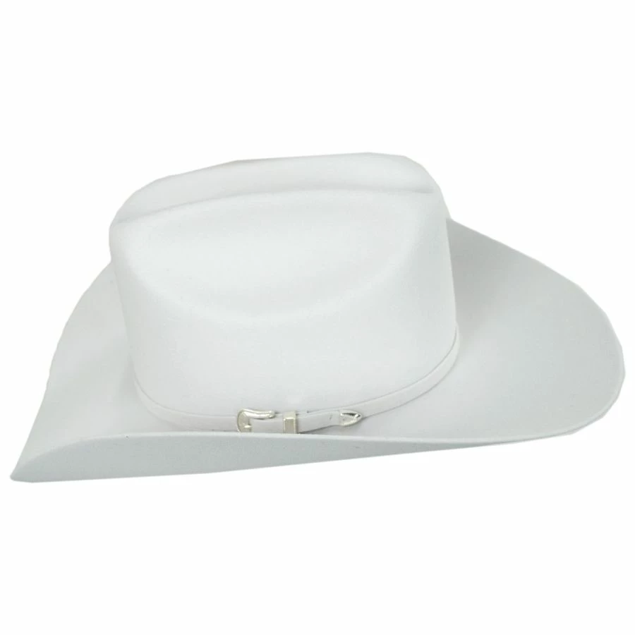 Lightning Wool And Angora Felt Cowboy Hat - White - Image 2