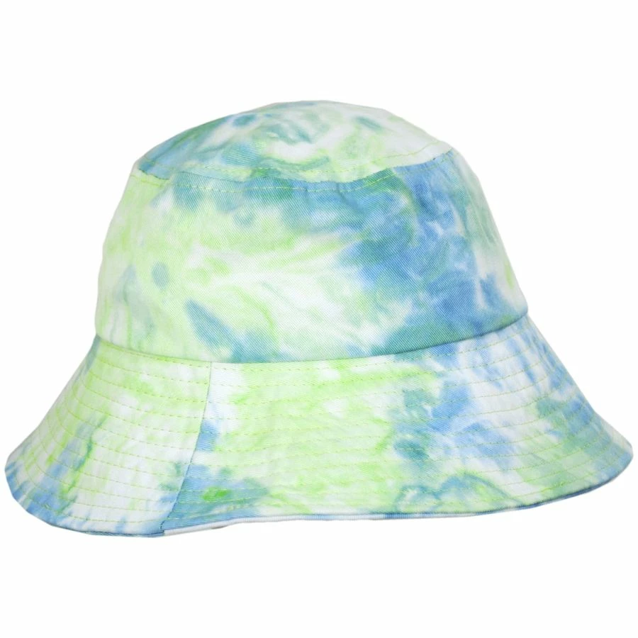 Spot Tie Dye Cotton Bucket Hat 2 Spot Tie Dye Cotton Bucket Hat - Image 2