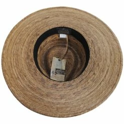 Vintage Couture Juliana Palm Straw Rancher Fedora Hat -CHARLIE 1 HORSE Shop 434999