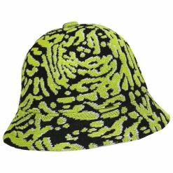 Kangol Carnival Casual Tropic Bucket Hat - Black/Green -CHARLIE 1 HORSE Shop 435732