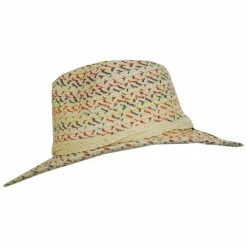 Alternative view of Cheers Toyo Straw Fedora Hat