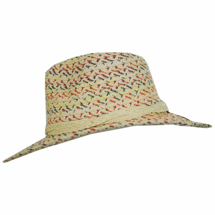 Cheers Toyo Straw Fedora Hat 2 Cheers Toyo Straw Fedora Hat - Image 2