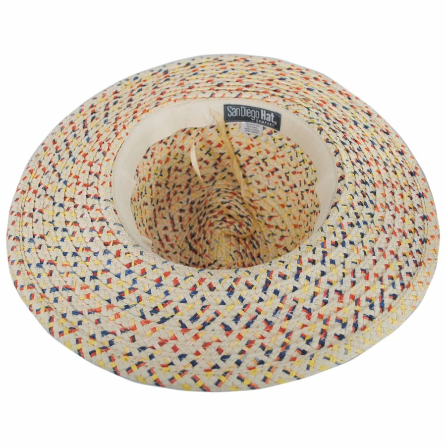 Cheers Toyo Straw Fedora Hat 3 Cheers Toyo Straw Fedora Hat - Image 3