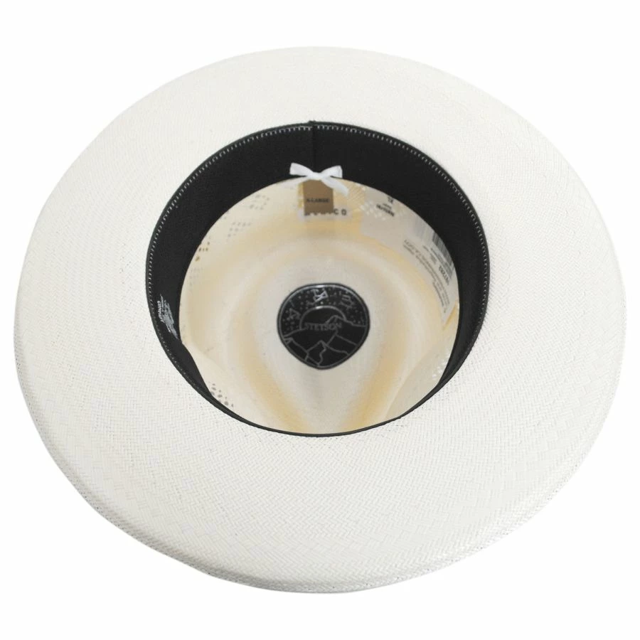 Stetson Andromeda Shantung Straw Fedora Hat - Image 3